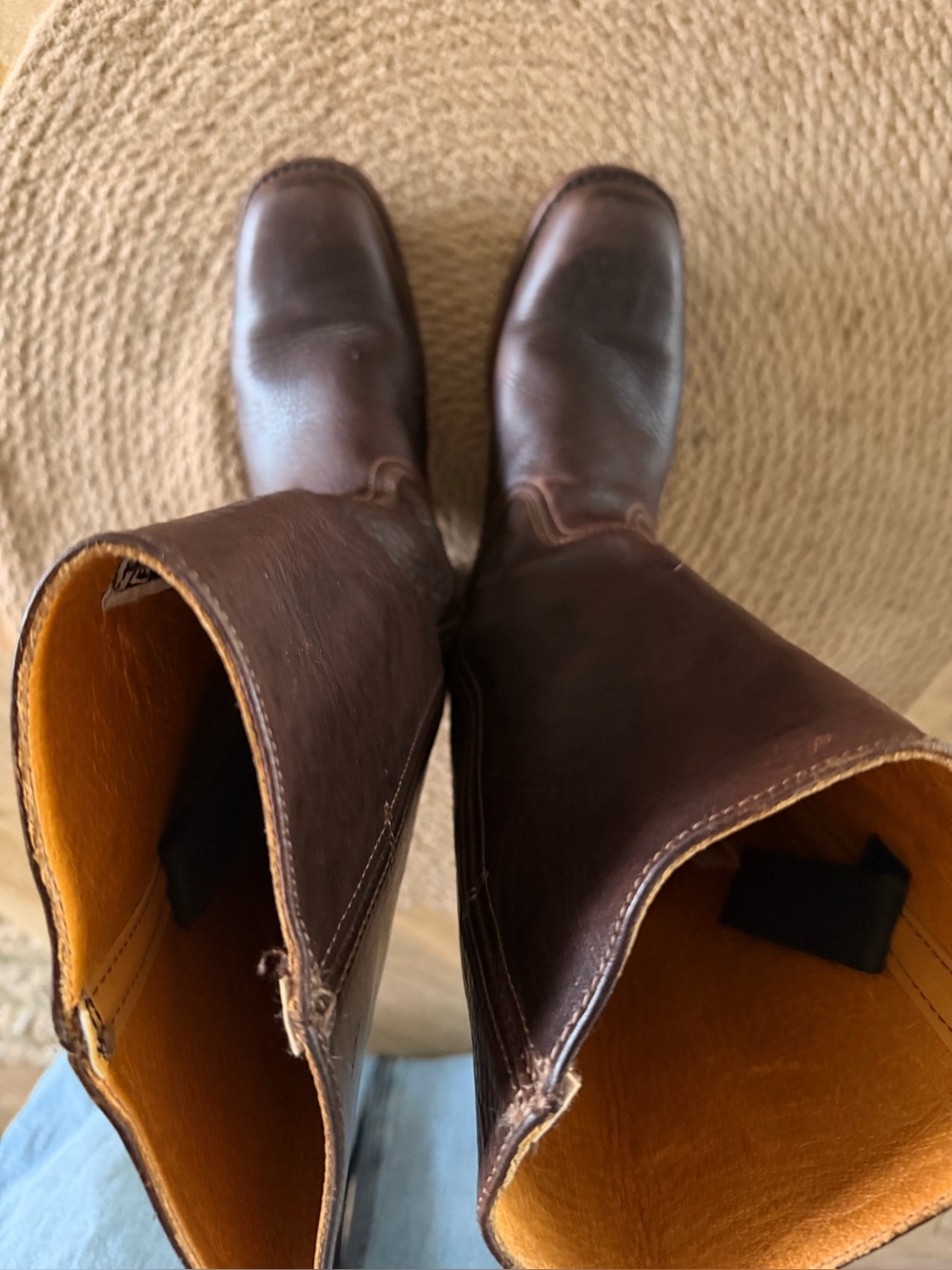 Vintage Frye Campus Deep Brown Leather - Picture 6 of 9